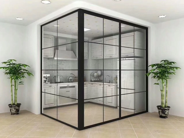 Balcony Aluminium Partition Color White Thickness 5mm Open Style Swing Design rectangular Insulation Acoustic Surface Treatment PE - Image 2