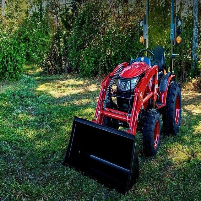 Compact Tractor Diesel Engine 4WD Farm Tractor with Loader and Backhoe for Agriculture and Construction Use - Image 4