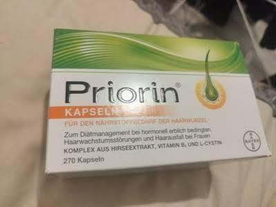 Priorin 270 Capsules by Bayer - Made in Germany - Original Pack - Image 1