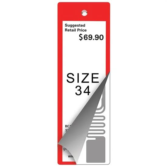 Free Sample RFID Hangtag Labels RFID Garment Shoes Tags for Clothes Shoe Inventory Retail Management - Image 3