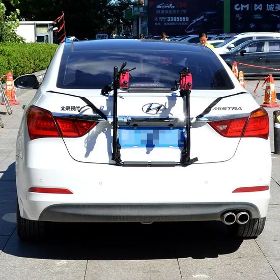 Portable Foldable Bike Car Carrier Delivery Bicycle Rack Universal Adjustable - Image 2