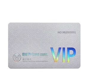 Customization Plastic Hologram PVC Card Origin China Material PVC Model NO. IC-M Trademark Seaory Thickness 0.8~1.2mm Structure Memory - Image 1
