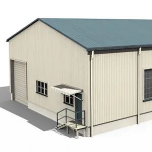 Steel Structure Prefab Houses Car Garage Origin China Color Optional Trademark Yuanda Model NO. rcb160 HS Code 9406000090 - Image 5