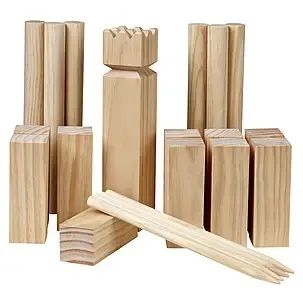 Classic Wooden Outdoor Sports Kubb Game - Image 1