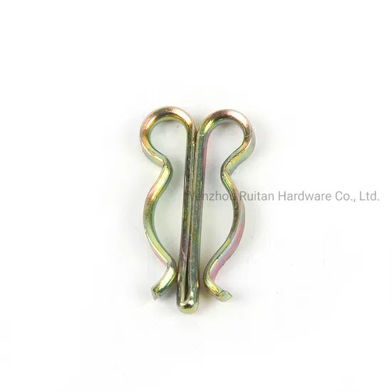 Non-Standard Cotter Pin Butterfly Pins Origin China Trademark Huilida Certification ISO Surface Zinc Plated Delivery Date 15 Days - Image 3