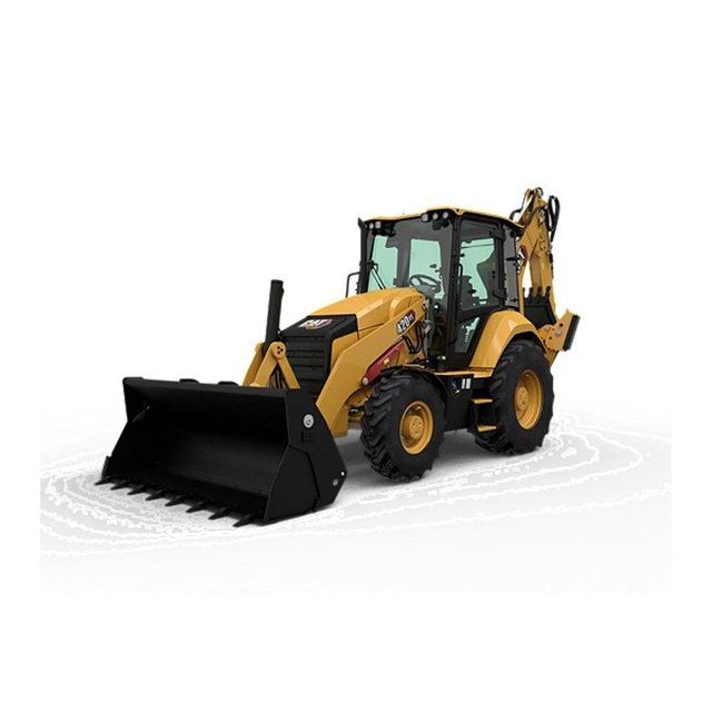 Caterpillar backhoe loader designed for multi purpose operations including excavation loading grading and material transport with strong build quality efficient fuel consumption and long lasting performance - Image 4