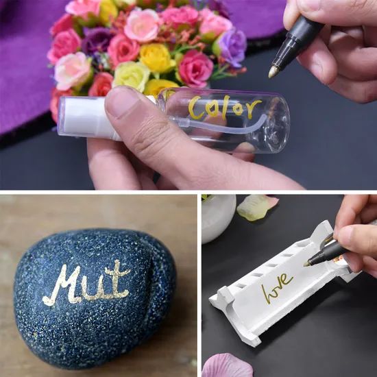 School Supplies Refill Color Bulk Permanent Paint Marker Ink MOQ 6L Trademark OBOOC Color Multi Color Refill Color - Image 5