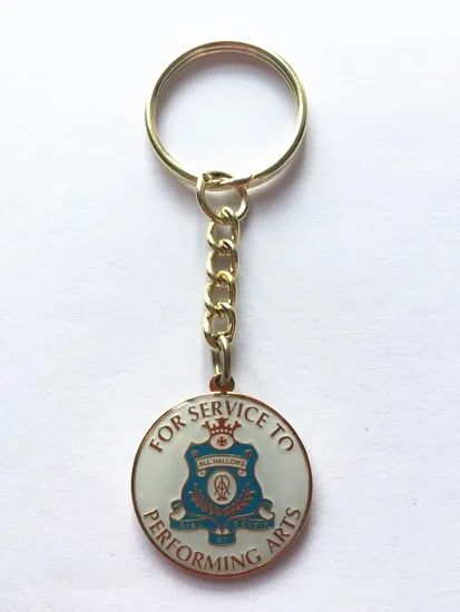 Customized Zinc Die Cast Enamel Keyring Metal Craft Keychain - Image 5