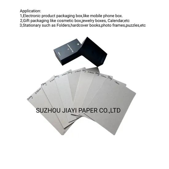 High-Quality Grey Paper Board for Eco-Friendly Puzzle Packaging - Image 4