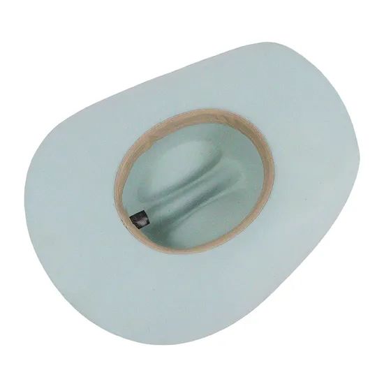 Wholesale 100% Wool Felt Cowgirl Hats for Women Men Wide Brimmed Western Solid Color Cowboy Hats - Image 5