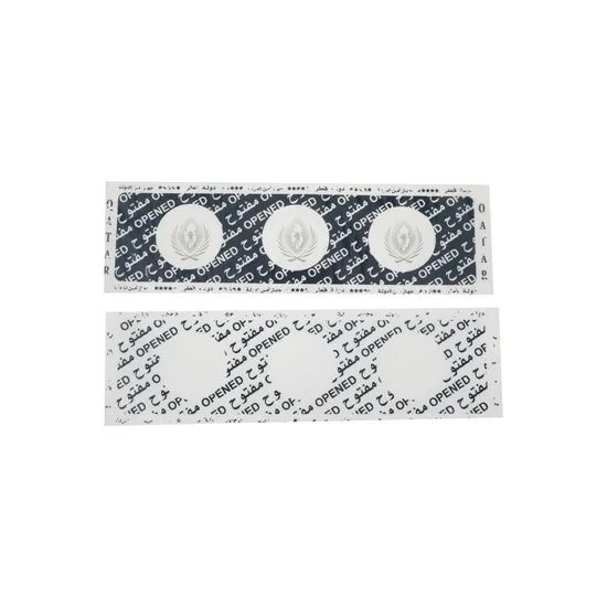Custom Manufacturer Security Void Labels with Unique Serial Numbers - Image 3
