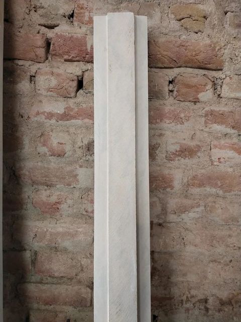 White Rectangular Sandstone Window Door Color White Size 6 Feet Shape Rectangular Material Sandstone Usage/Application - Image 1