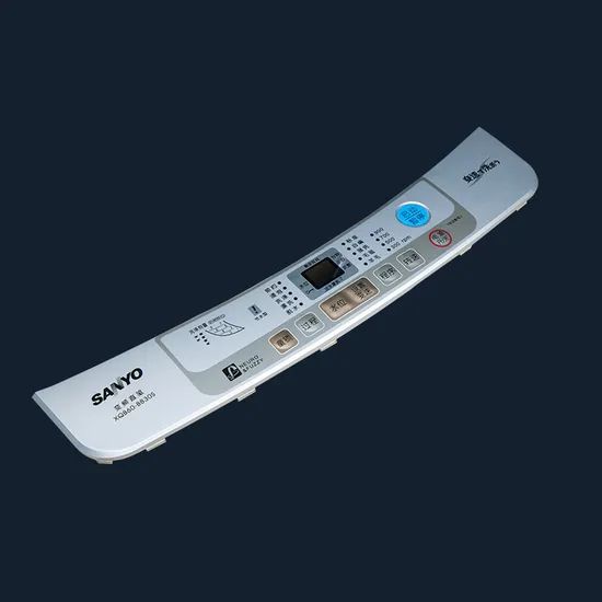 Chemical Proof Plastic Injection Molding Part Washing Machine Operating Control Panel - Image 2