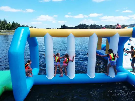 Colum Bridge Children Play Game Kids Sports Slide Playground Water Park - Image 5