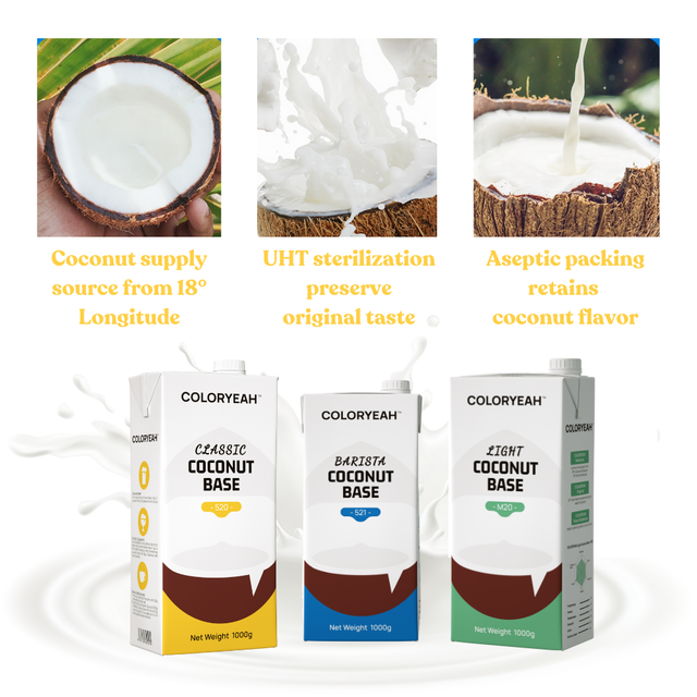 Private Label trans fat free thick coconut milk 1L specially for bubble tea syrup fruit juice smoothie dessert and cake - Image 5