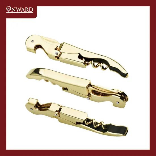 Stylish and Colorful Two Step Corkscrew Wine Bottle Opener - Image 3