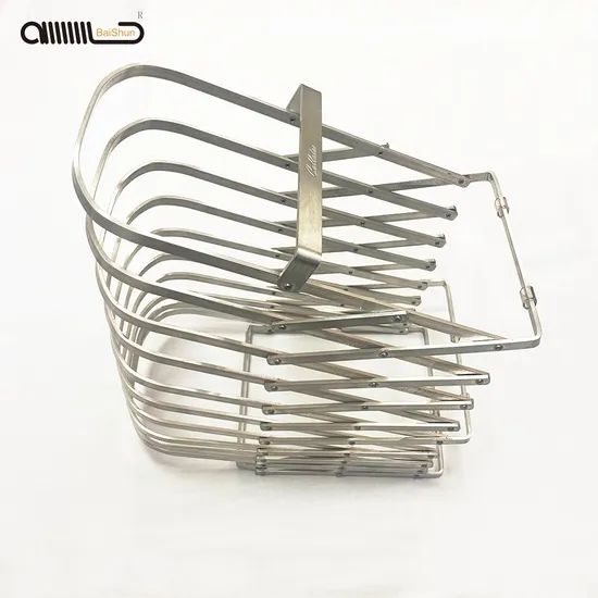 Customize Office File Storage Rack Stainless Steel Desktop Bookshelf - Image 6
