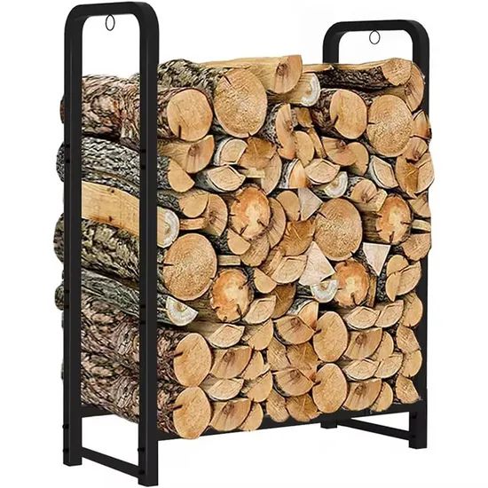 Custom Fireplace Accessories Heavy Duty Fireplace Tool Sets Metal Firewood Storage Rack Bracket - Image 1