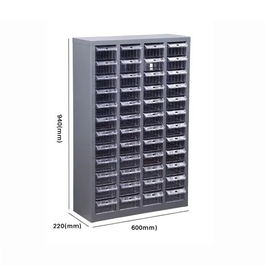 18 Drawers Plastic Box Cabinet for Components Tool Storage Drawer Cabinet - Image 3