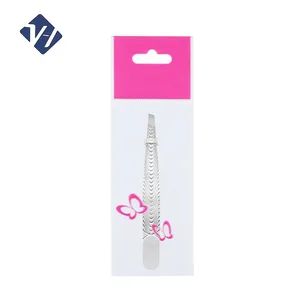 Stainless Steel Squared Tip Tweezer Set Custom Logo MOQ100 15D T-023 - Image 1