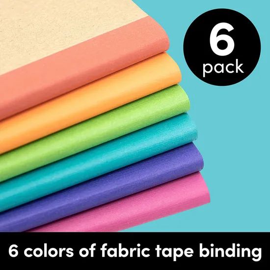 Custom A5 Kraft Paper Hardcover Promotional Notebook for Students School Composition Notebook - Image 3