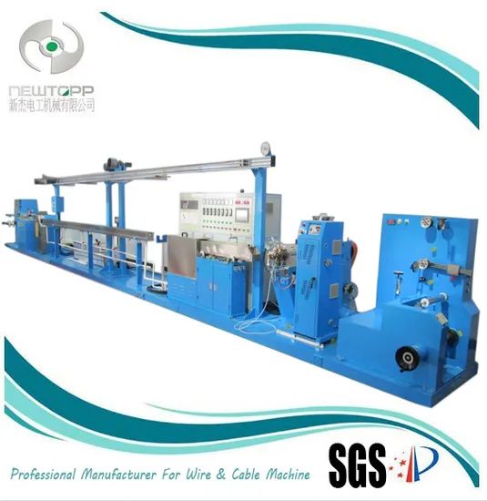PVC/PE/PU/Nylon Wire and Cable Extrusion Machines Trademark NEWTOPP Screw Single-Screw Warranty 12 Months HS Code - Image 4