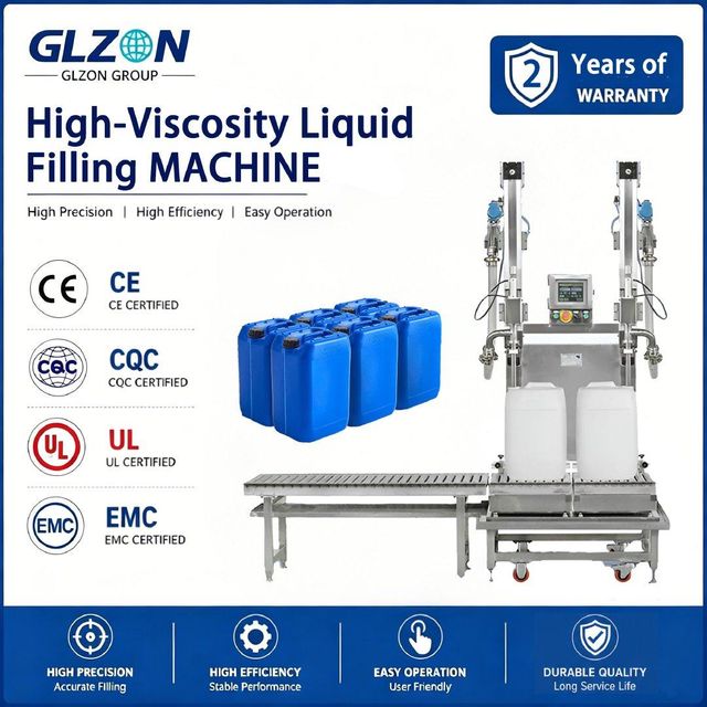 High-Viscosity Liquid Filler Jerry Can Filling Machine Adhesive Filling Machine Glue Filling Equipment Thinner Filling M - Image 3