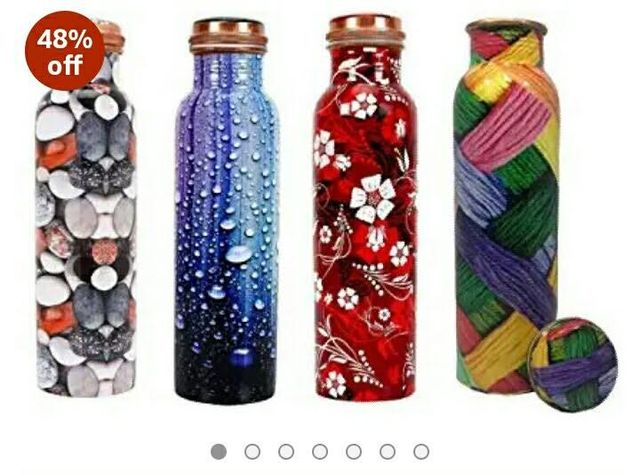 Genuine Copper Drink Bottle - Image 3