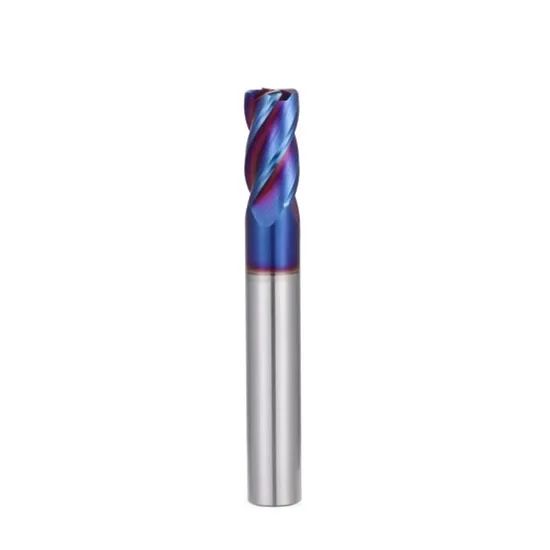 Multi-Layer Ticn Coated Inner R Solid Carbide End Mill for Abrasive Material and Composite Component Machining - Image 5