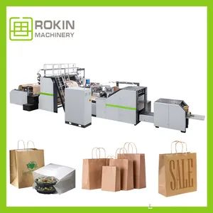 Fully Automatic Fast Speed Tissue Paper Bag Making Machine Speed High Weight 23 Tons Material Paper Trademark ROKIN HS Code 8441200000 - Image 3