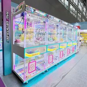 Large Fully Transparent Claw Machine for Self-Service Snack Grabbing Commercial Street Placement Unmanned Qr Code Doll Machine - Image 6