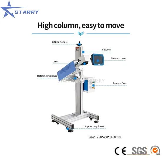 Plastic PVC PE PPR Pipe Cable Laser Marking Printer Machine/Fiber CO2 Laser Engraving Machine for Plastic Production Line - Image 2