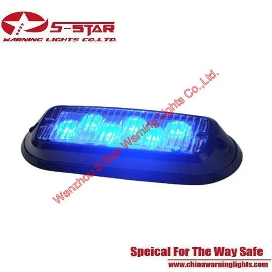 LED Grille 6W LED Strobe Flashing Emergency Vehicle Warning Light - Image 1