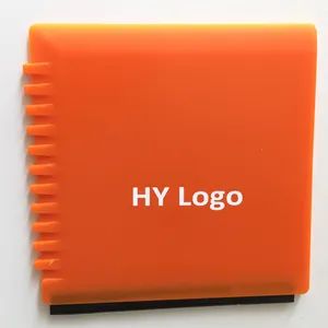 Branded Small Windscreen Ice Scraper for Marketing Solution Color White Trademark HY Origin China HS Code 392690 Warranty 1 Year - Image 1