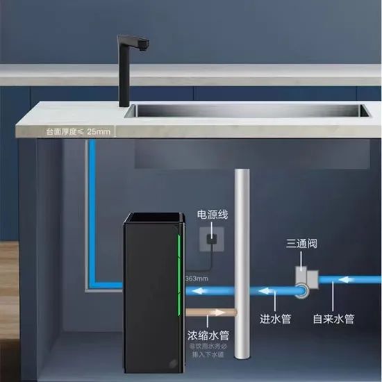 High Quality Household Heating RO Reverse Osmosis System Water Purifier for Home Use - Image 3