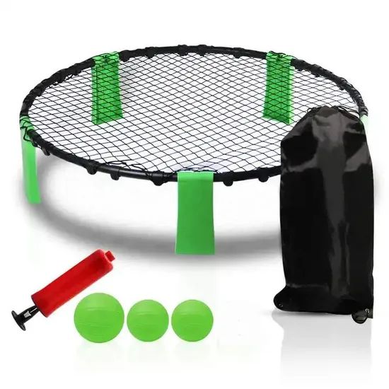 Mini Outdoor Roundnet Balls Volleyball Spike Game Set Bouncy - Image 1