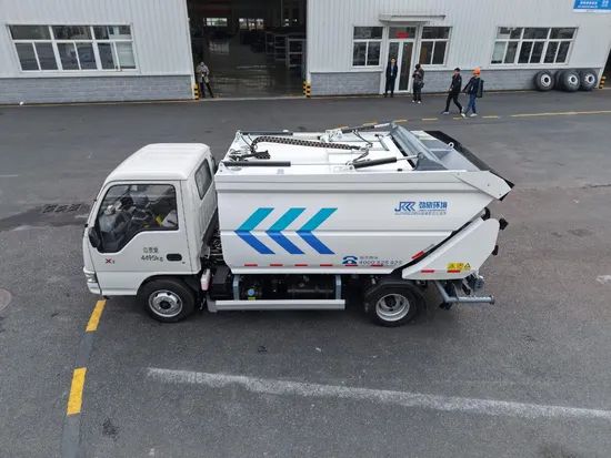 Self Loading Garbage & Medical Waste Disposal Vehicle Gvw 4495 Payload 20T Origin China Condition New Brand Jiefang Models - Image 5