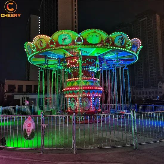 Fairground Attraction Amusement Park Rides Swing Carousel Flying Chair - Image 4