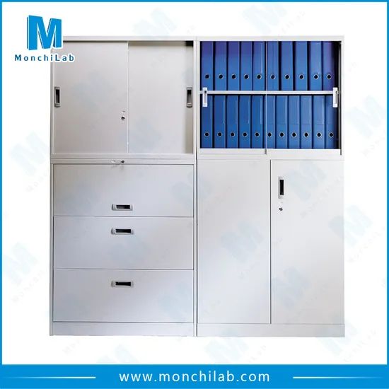 Lab File Cabinet with Drawers MOQ 2 Condition New Wood Style No Model NO. HCFC Color Grey, Blue Trademark MonchiLab Coating Epoxy Coating - Image 4