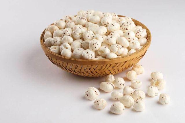 Fox Nuts (Makhana) Certifications Fssai, Apeda Available Grades 6+, 6, 5, 4+ Caloric Content Low In Calories Allergen Information Naturally - Image 1