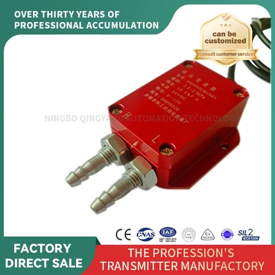 Wind Pressure (Differential Pressure) Transmitter Origin China IP Rating IP67 Specification PCS Certification ISO Trademark - Image 6