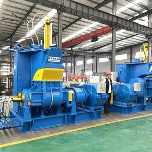 Kneader Internal Mixer / Raw Materials Kneader Machine Motor AC or DC Trademark OULI HS Code 84778000 Control Type PLC Type Rubber Mixer - Image 6