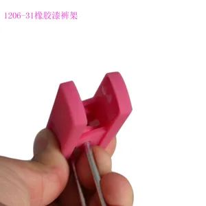 New Design Velvet Plastic Bottom Pants Hangers MOQ 3000PCS Trademark YY Origin China Model NO. 1206 Logo Customized Hook - Image 6