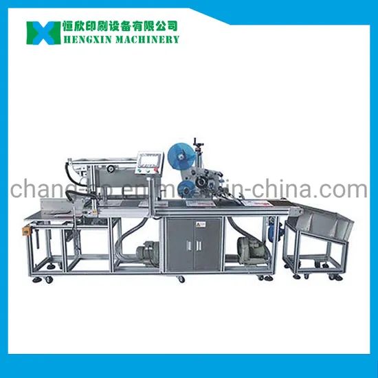 Automatic Top and Bottom Labeling Machine Trademark HX Origin China HS Code 8422309090 Machine Weight 250kg Driven Type - Image 2