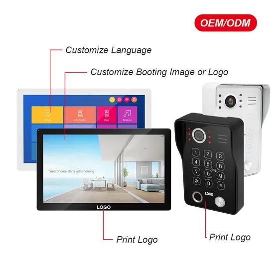 Tuya APP Remote Video Door Phone Intercom Metal Case Doorbell with Fingerprint - Image 6