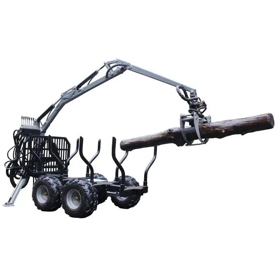 Timber Log Trailer with Crane for ATV and UTV - Image 6