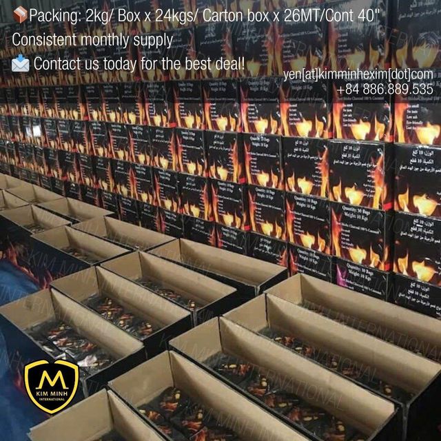 PREMIUM COCONUT SHELL CHARCOAL BRIQUETTES – FOR SHISHA  – product photo 4, product detail gallery