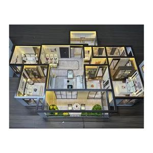 3D Customized Professional Design Apartment Interior Layout Miniature Scale Model - Image 3