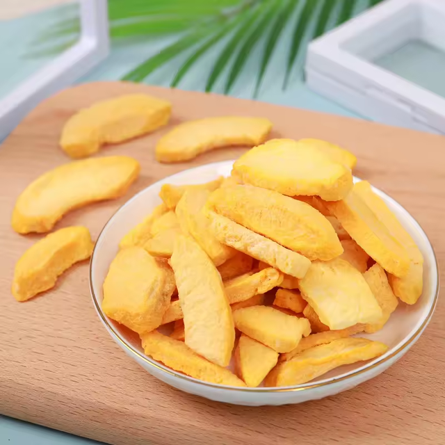 Hot selling FD Yellow Peach Fruits Freeze Dried Sweet Yellow Peach Fruits - Image 3