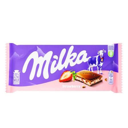 Hot Selling Cheap Chocolate Milk MILKA Whole Hazelnut Baked Sweet Hard Box 100g - Image 1
